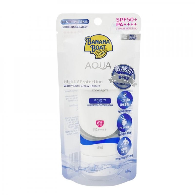 Banana Boat Simply Protect Aqua Moisture Sunscreen Lotion SPF50+ (50ml)