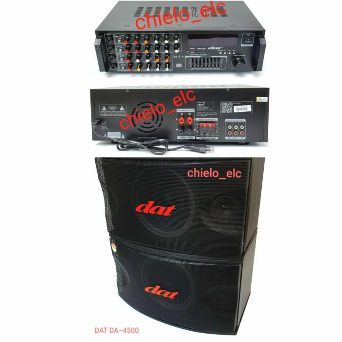 SPEAKER KARAOKE DAT DA 4500 ,AMPLIFIER DAT DA 313 ORIGINAL