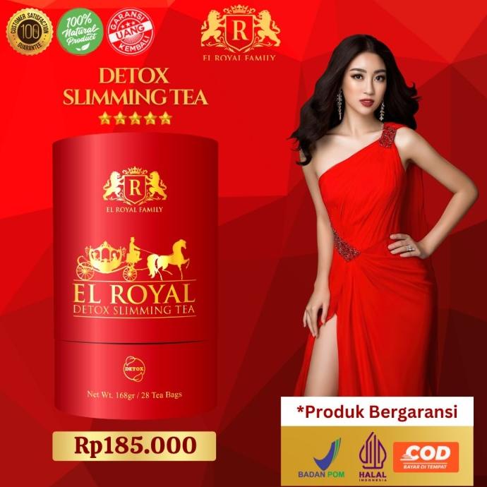 

El Royal Detox Slimming Tea - Teh Detox 1 Paket Original Sehat