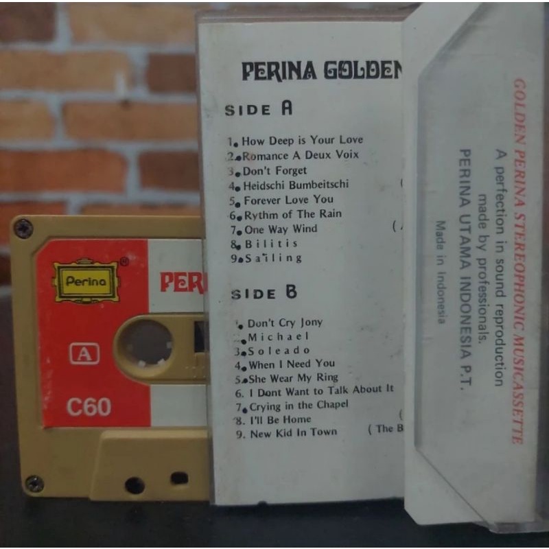 Kaset Pita Perina Golden Music