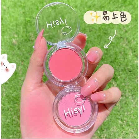 Blush On Matte Shimmer Cheek Make Up Hisyi / Blusher Pemerah Pipi Soft Pigment