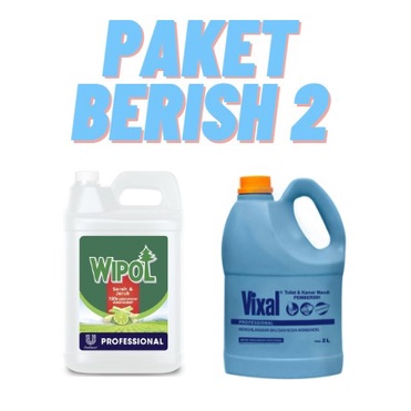 Paket Wipol 4.5 L + Vixal 2L
