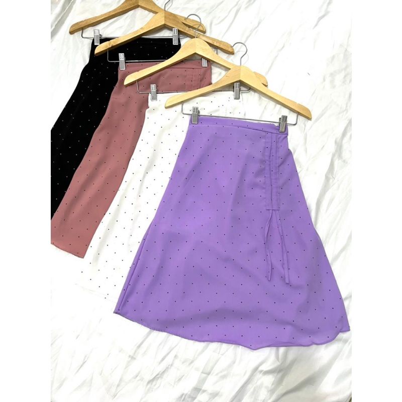 Rok Serut Anak Perempuan Polkadot / Skirt Anak Cewek Polkadot