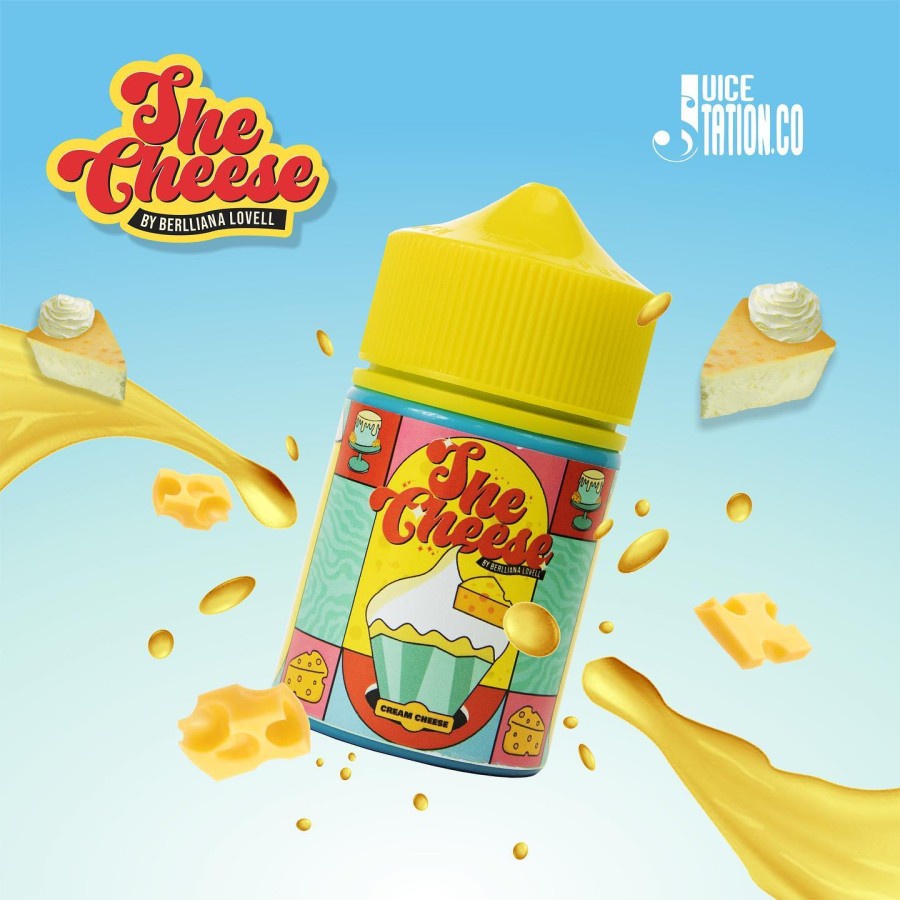 LIQUID SHE CHEESE CREAM CHEESE 60ML