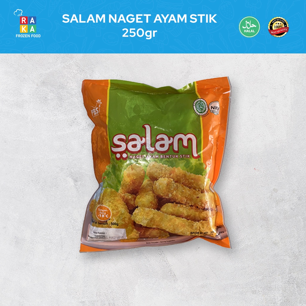 

SALAM NUGGET AYAM STICK 250 GR GROSIR/KARTONAN