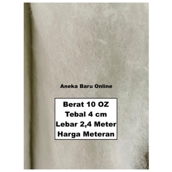 Dacron / Dakron Press silikon- Filter udara / akuarium Isi Bantal 8oz/ 10oz - METERAN