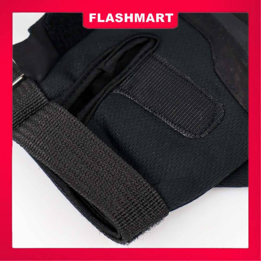 Murah Lebay Flashmart Black Eagle Sarung Tangan Motor Tactical Half Finger - PC016