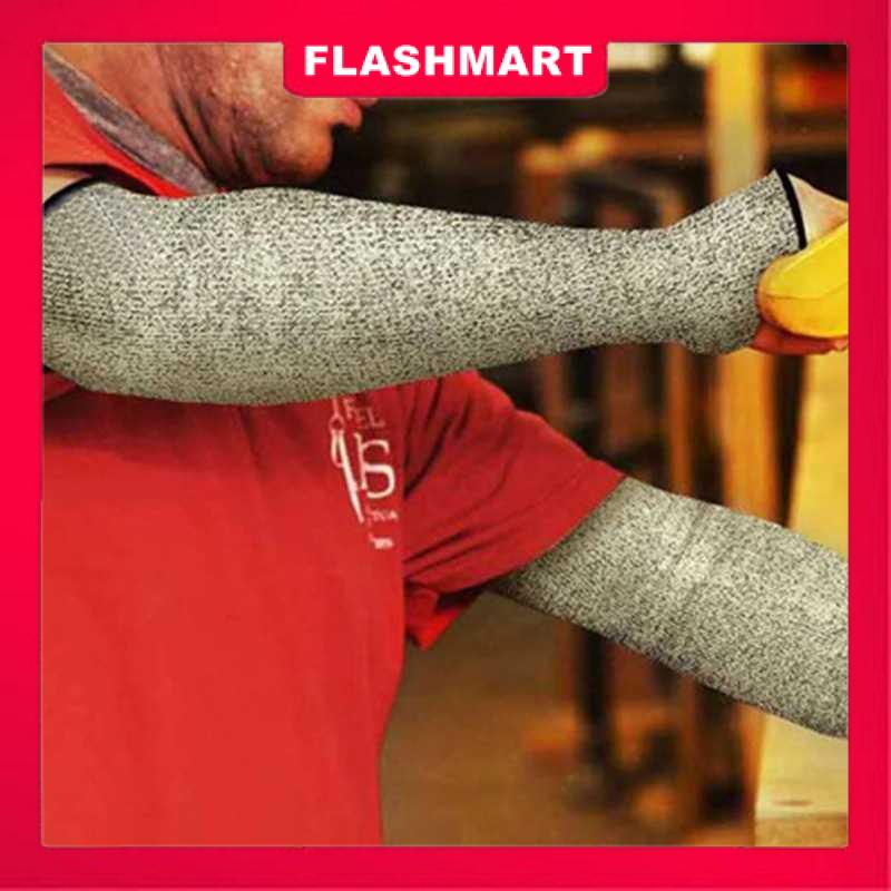 Murah Lebay Flashmart Sarung Lengan Anti Pisau Arm Cut Resistant 2PCS - FG1701