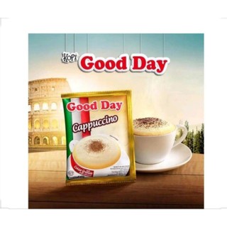 

Good Day Cappuccino 25gr isi 10 sachet