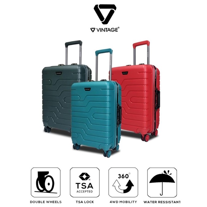 Vintage Polo Milano Koper Hardcase Pp Frame 20 Inch Free Cover 907