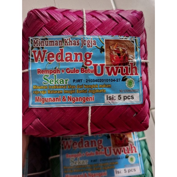 

Wedang Uwuh kemasan besek