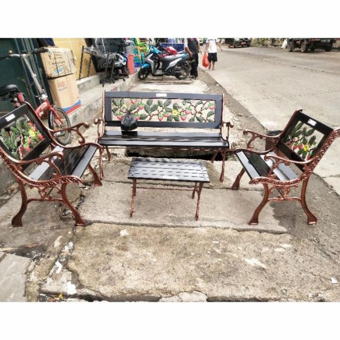 Kursi Taman 2 Dudukan Kursi Besi Kursi Teras Kursi Taman Minimalis