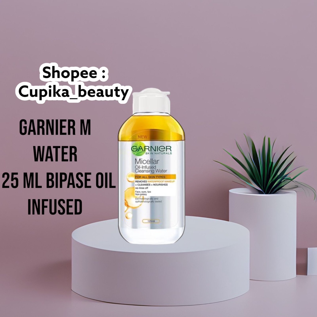 [ii] [ oil biphase 125 ml] GARNIER MICELLAR OIL INFUSED CLEANSING WATER 125 ml