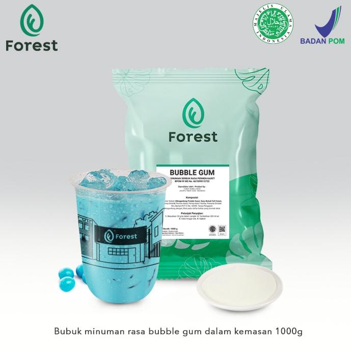 

Dijamin Ori>/ Bubuk Minuman BUBBLE GUM Powder - FOREST Bubble Drink