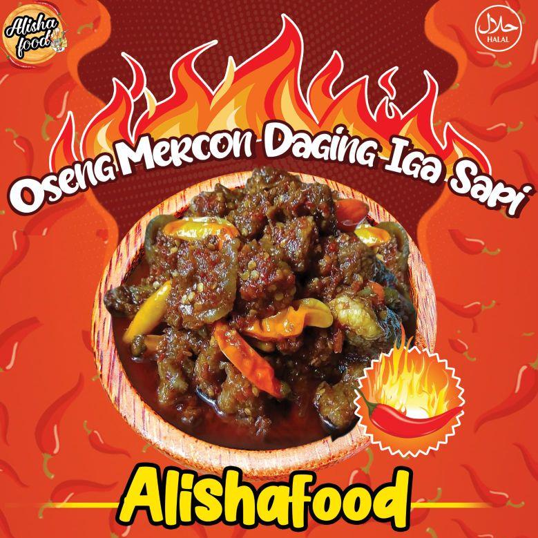 

⚡COD⚡ OSENG MERCON / SAMBAL DAGING IGA SAPI 50 gr