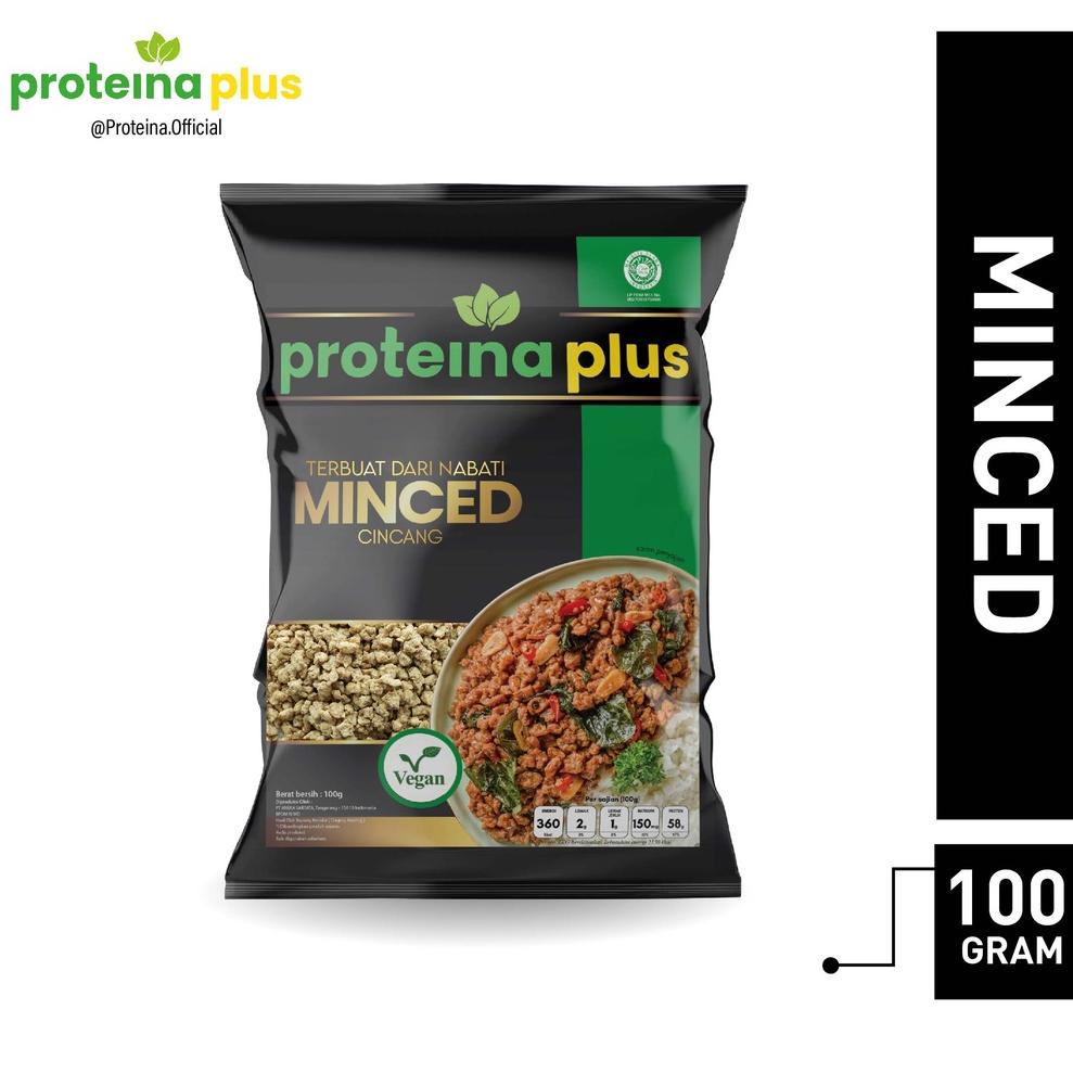 

Terlaku... Proteina Plus Minced 100gr / Protein Nabati / Daging Nabati
