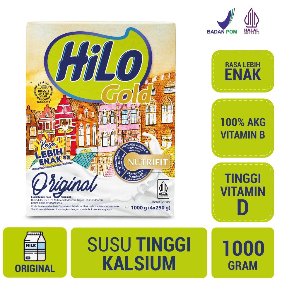

Terlaku... HiLo Gold Original 1000 gram - Susu Tinggi Kalsium Plain