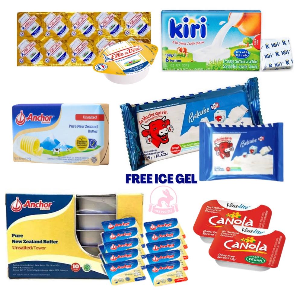 

【flashϟsale】 BELCUBE / KEJU KIRI CREAM CHEESE / ANCHOR / ELLE&VIRE / VITALITE VEGAN - LEMAK TAMBAHAN MPASI / KEJU BAYI MPASI
