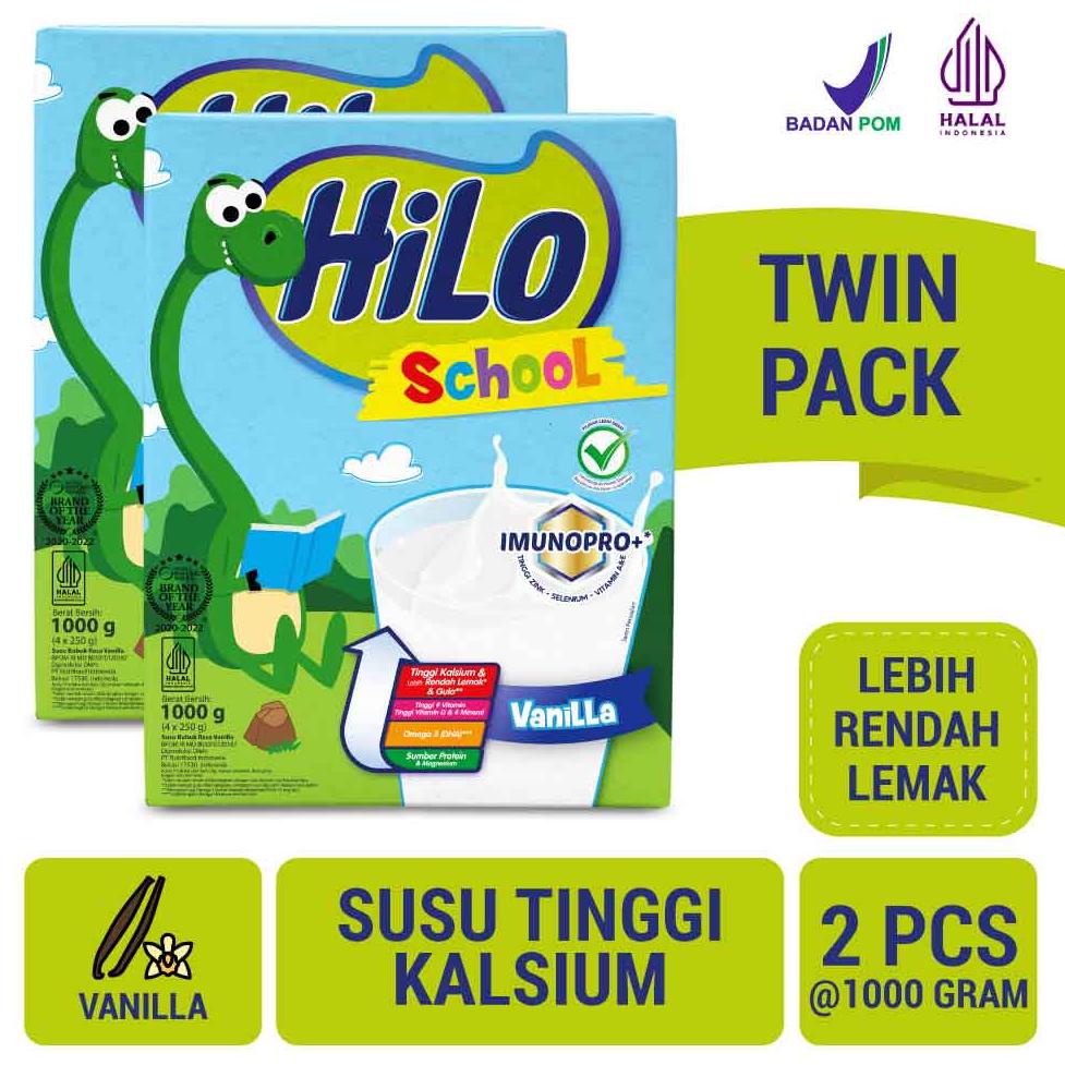 

PALING AMPUH✌️>>> Twin Pack - HiLo School Vanilla 1000 gram - Susu Tinggi Kalsium Lebih Rendah Lemak