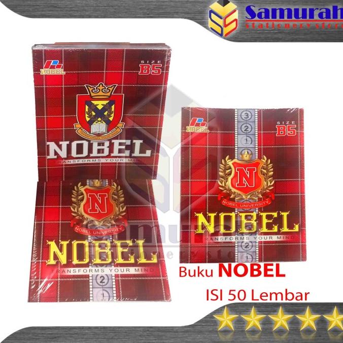 

Buku Tulis Nobel B5 Isi 50 Lembar Per Pak - 10 Buku Ukuran Boxy Campus