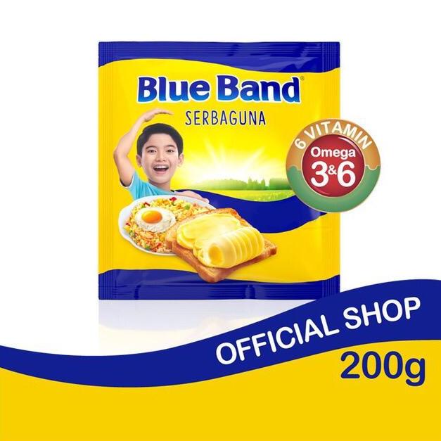 

[KODE 77] BLUE BAND SERBAGUNA MARGARINE SACHET 200gram ORIGINAL