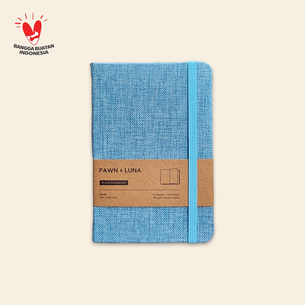 

Fawn & Luna - WONDROUS BLUE - Notebook Small A6 - Buku Jurnal/Agenda/Diary/Catatan