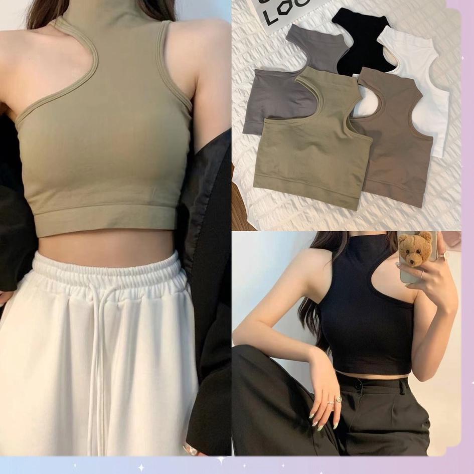 Terlaris •OKEY BELI•BR560  BH BRA SPORT GYM BRA OLAHRAGA PUSH UP WANITA TANPA KAWAT COD