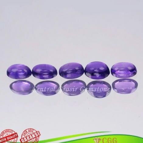Batu Natural Kecubung Amethyst Bodyglass Kristal