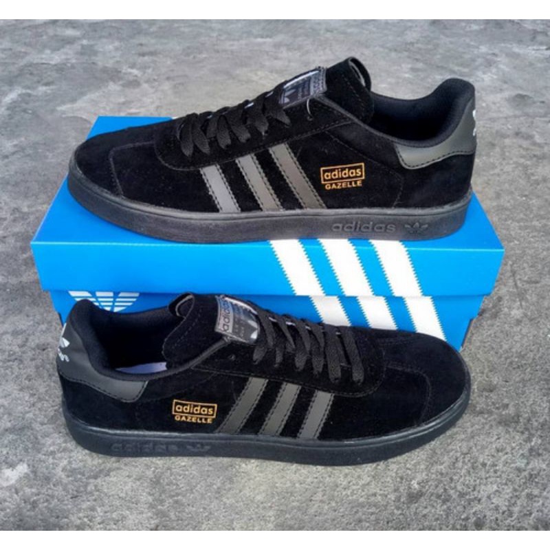 PROMO SEPATU KETS PRIA DAN WANITA AD1D4S GAZELLE SIZE 39-43/SNEAKERS MODEL BARU 2023 4DID4S GAZELLE/SNEAKERS SEKOLAH PRIA HITAM POLOS/SNEAKERS SEKOLAH WANITA FULL BLACK/SEPATU CASUAL FULL HITAM/SEPATU LARI PRIA DEWASA/SEPATU OLAH RAGA PRIA WANITA AD1D4S