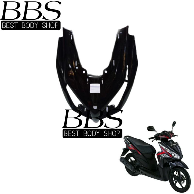 Cover Body Tameng Depan Honda Vario 110 CBS Techno Karbu Warna Hitam/Putih/Merah/Biru/Hijau/Violet