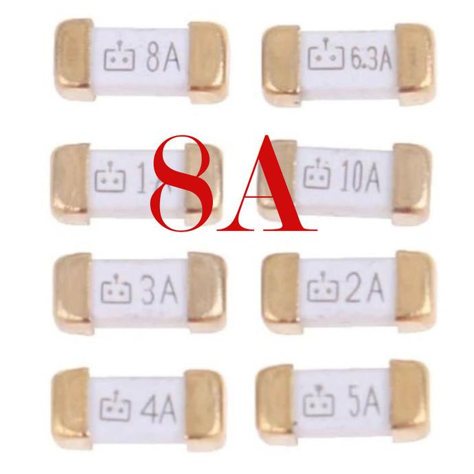 2410 Sekring Fuse SMD 8 A 1808 8A 8000ma Sekering rajaav77