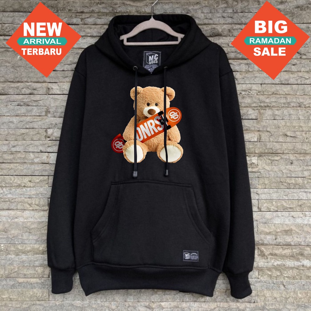 Sweater Wanita Lucu Jaket Perempuan Lucu Teddy Bear Oversize Size M L XL XXL Style Korean TEBAL TERLARIS