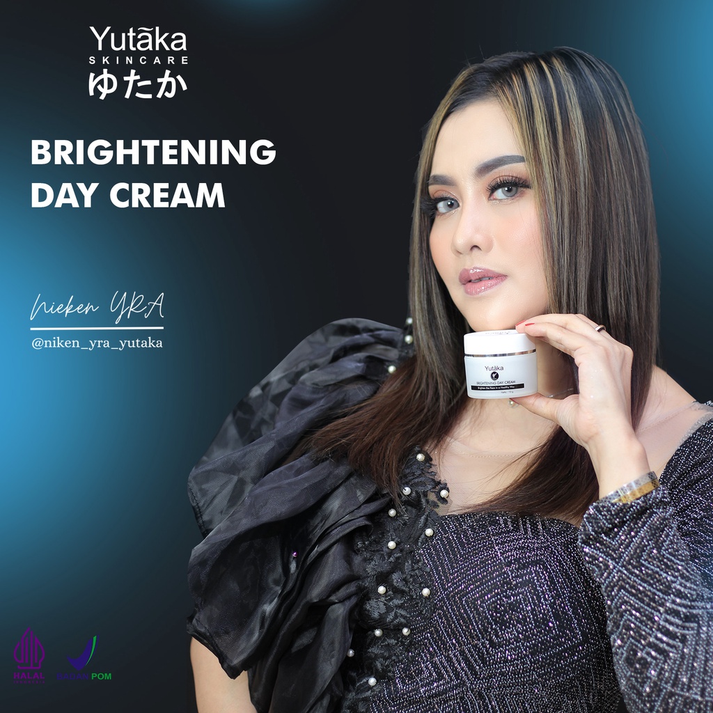 DAY CREAM ORIGINAL 100% YUTAKA/CREAM SIANG YUTAKA/ BRIGHTENING DAY CREAM