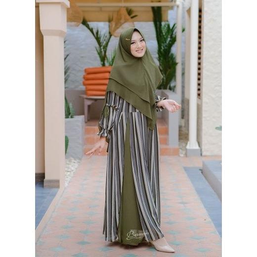 Alana Mona Gamis Syari Bermerks Original
