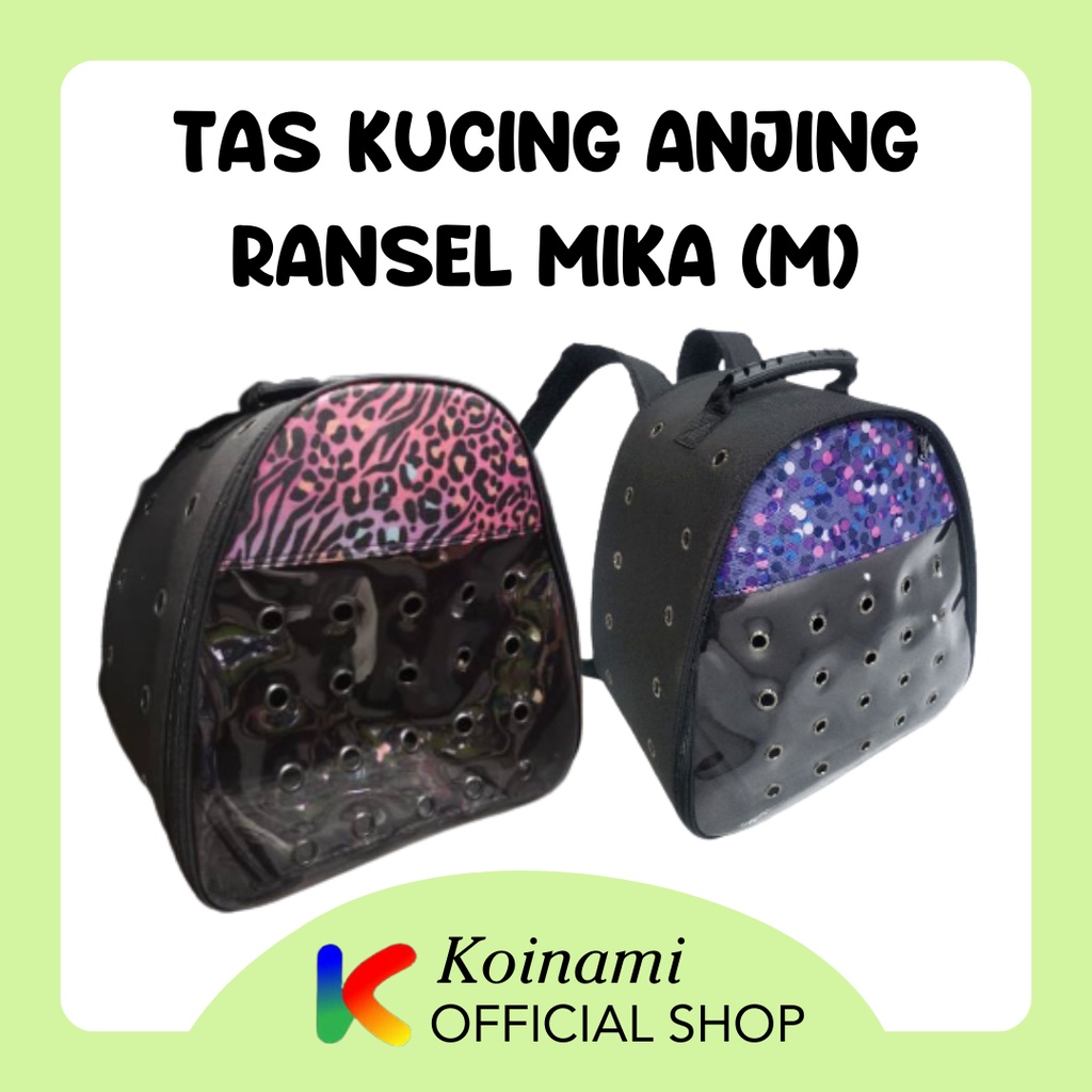 TAS KUCING ANJING M RANSEL MIKA / PET CARGO ANJING KUCING RANSEL / edoth