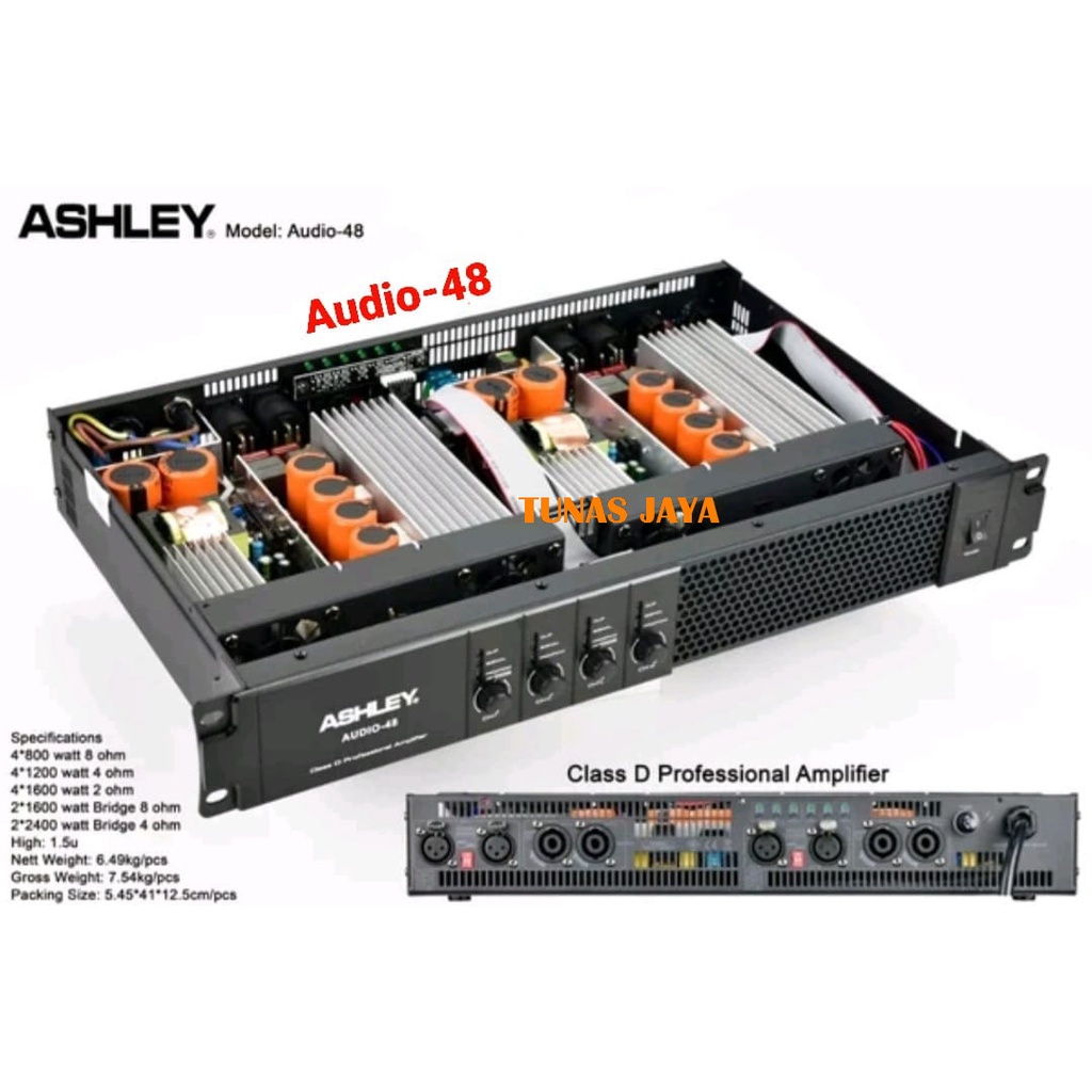 POWER ASHLEY AUDIO 48 ASHLEY AUDIO48