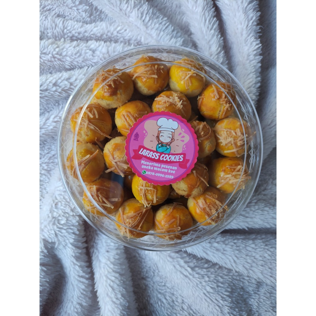 

NASTAR LARASS COOKIES LEMBUT LEZAT ENAK HOMEMADE 550 gr