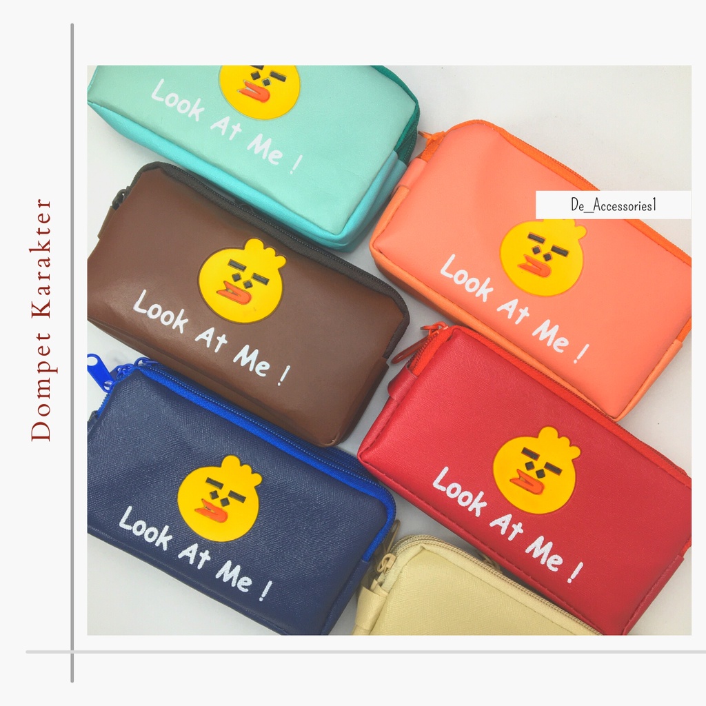 Dompet HP karakter / Dompet HP lucu / Dompet Hp Resleting