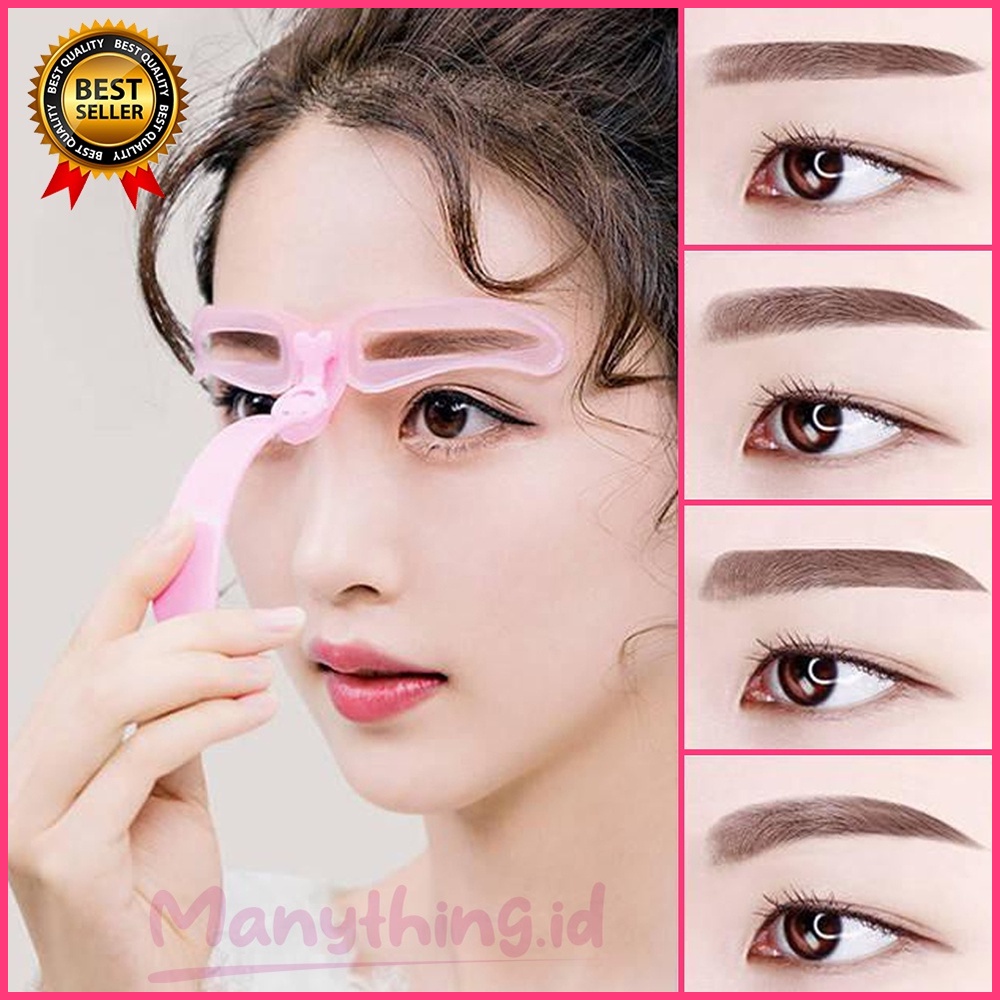 Cetakan Alis Gagang isi 1 Pcs / Alat Cetak Alis / Eyebrow Template / Pensil Alis / Cetakan Alis Gagang