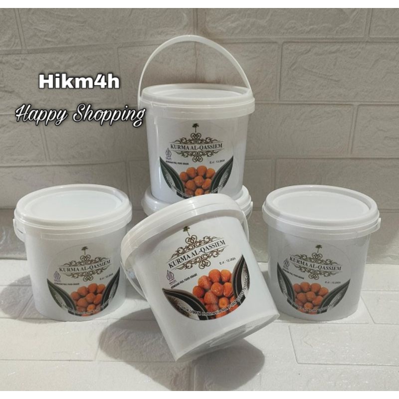 

Kurma Al - Qassiem Kemasan Ember 500gram