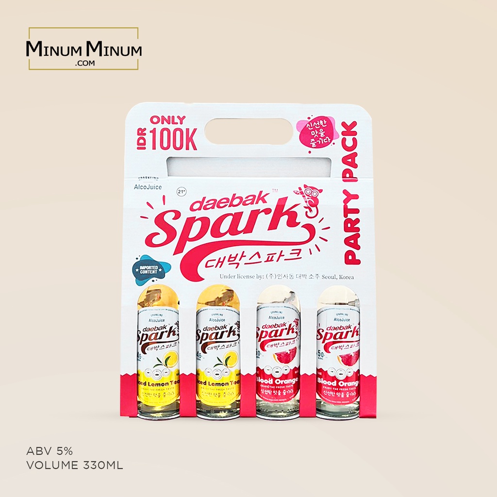 

Hard Seltzer Daebak Spark Party Pack