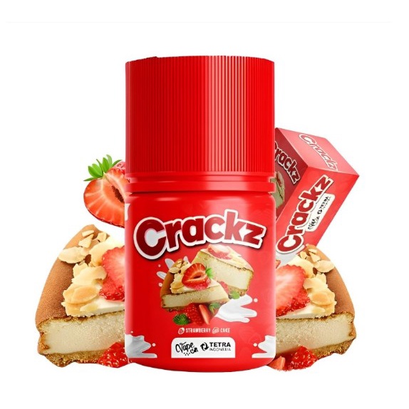 CRACKZ V5 STRAWBERRY CAKE 60 MILI