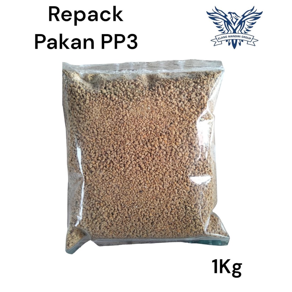 Repack 1kg Makanan Pakan Burung Puyuh Petelur PP3 5PP-3 Tanpa AGP Wonokoyo Jaya Kusuma