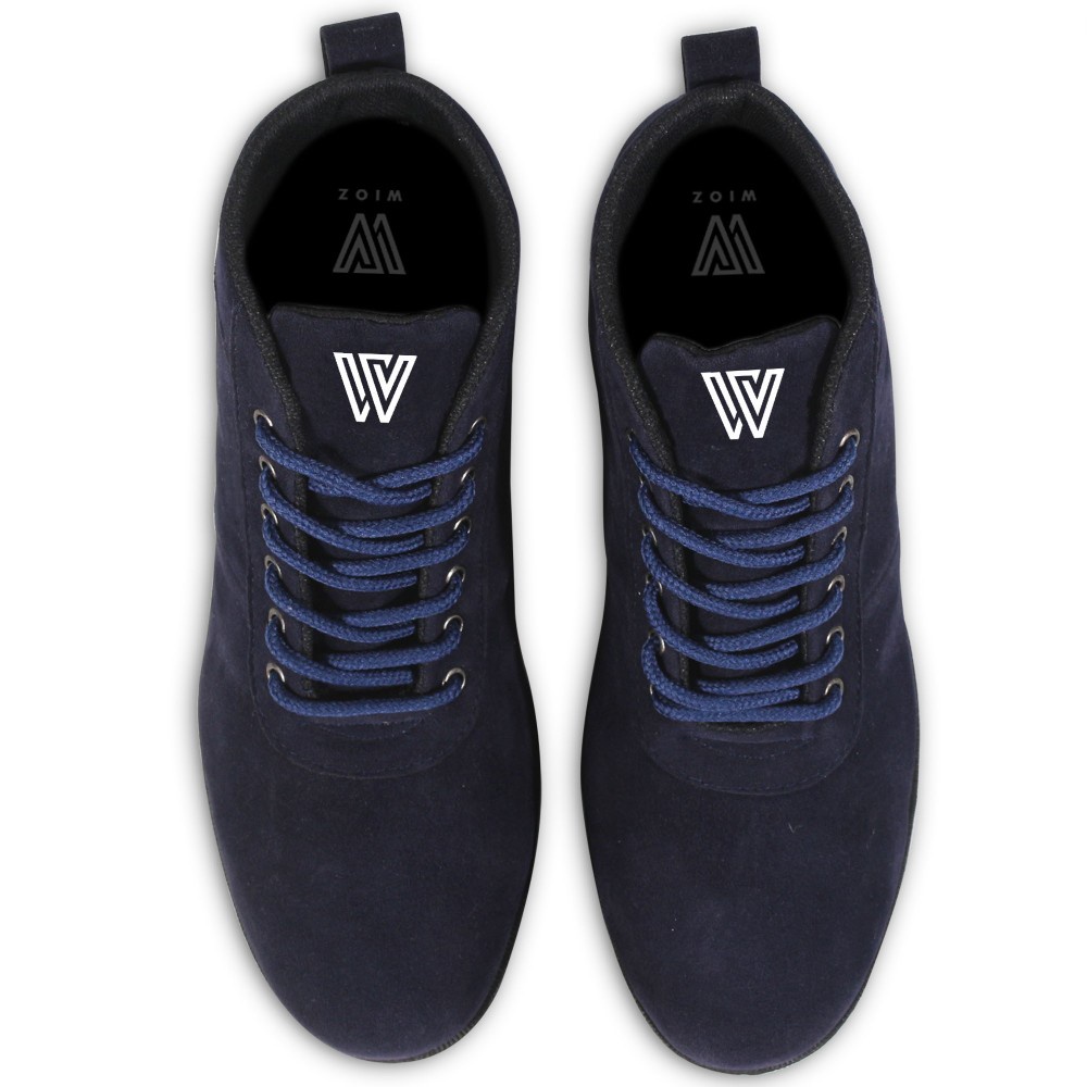 Wioz Sepatu Kasual Pria W 42857 Boots Kuliah Kerja - Navy