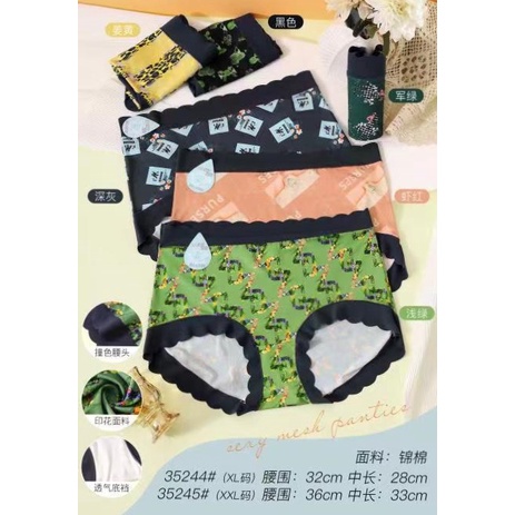 CD FREE SIZE 35244 Celana dalam Nylon Soft Seamless nyaman adem dan lembut CD WANITA