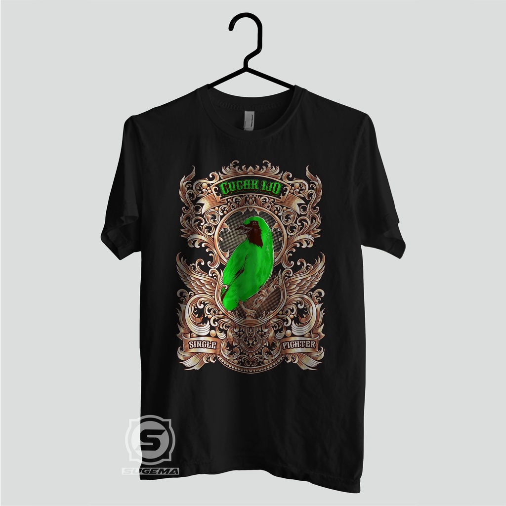 Kaos Burung Cucak Ijo - Burung Kicau Cucak Ijo Single Fighter