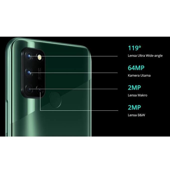 Realme 7i 8GB + 128GB Garansi Resmi Realme Indonesia