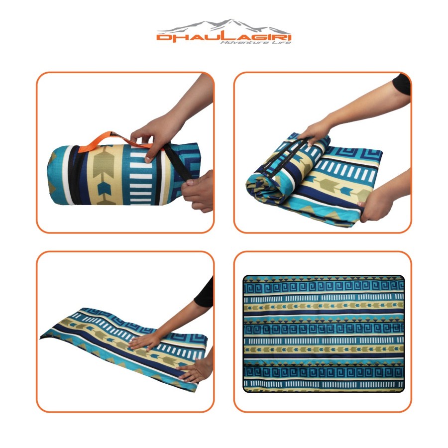 Matras Dhaulagiri Ethnic Foil Mattress 3 layer 150 X 200 cm