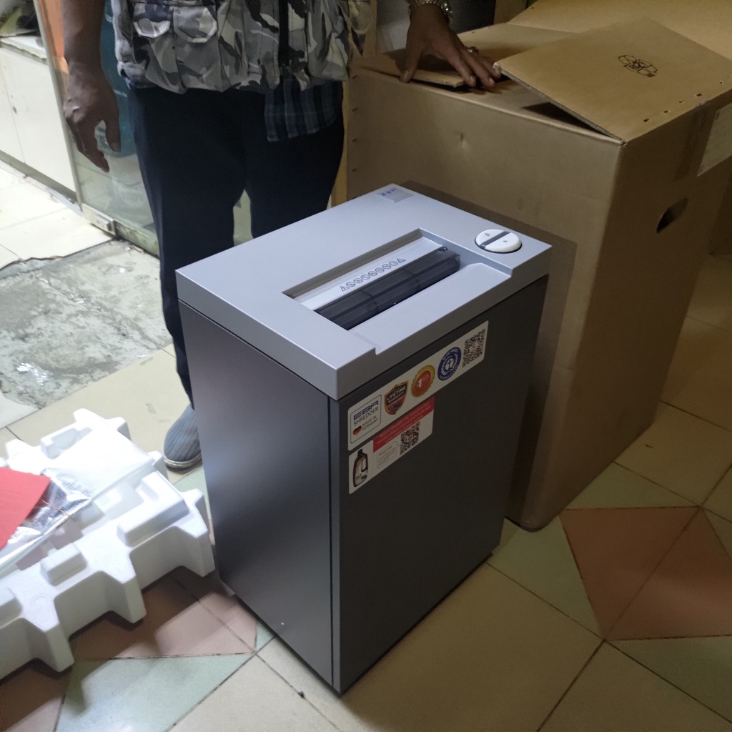 EBA Paper Shredder 1624 Germany Mesin Penghancur Kertas Cut Jerman