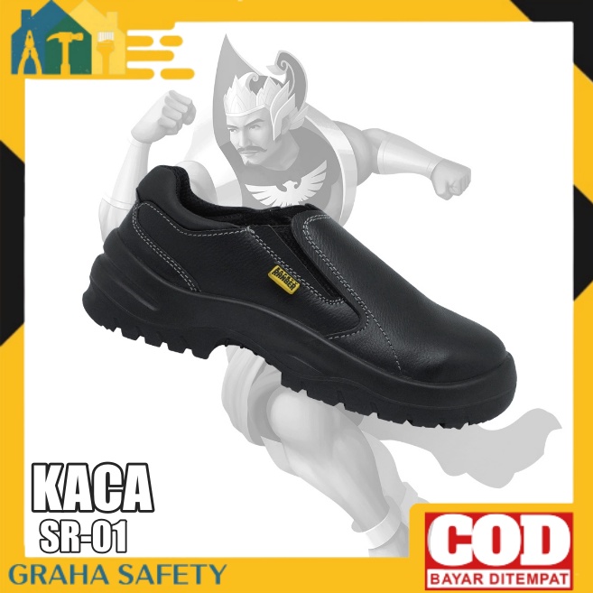 Sepatu Safety Ranger KACA (SR-01) - Safety Shoes Safety Ranger KACA Original